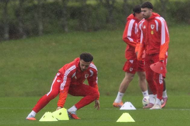 Wales Training Athena Ampadu runs during the Wales Training session at The Vale Resort, Hensol UK Newspapers OUT Copyright: xKaraxThomasx FIL-22498-0015