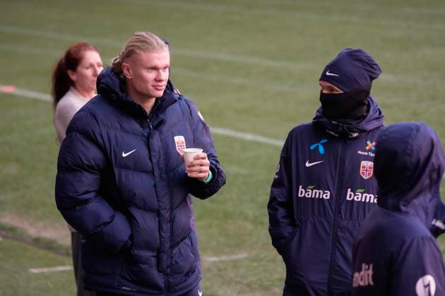 Football, Norway national team training