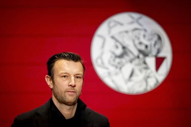 AMSTERDAM - Menno Geelen (general manager) during the opening of the General Meeting of Shareholders of the Amsterdam football club Ajax. ANP ROBIN UTRECHT xVIxANPxSportx xxANPxIVx 542088787 originalFilename: 542088787.jpg