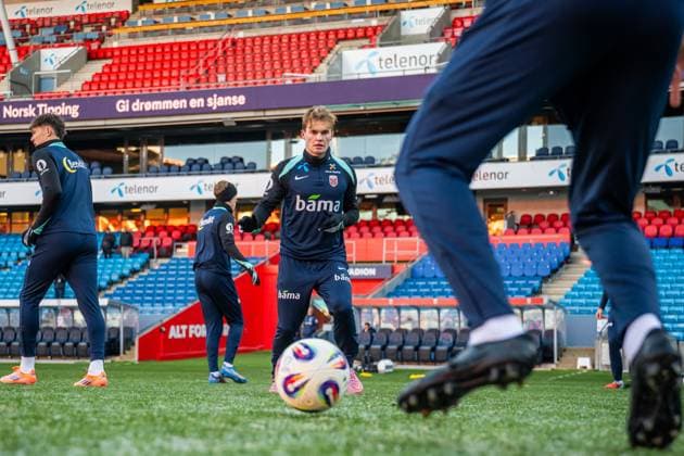 251114 Kristian Arnstad of the Norwegian national football team during a training session on November 14, 2025 in Oslo Photo Vegard Grott BILDBYRAN kod VG VG0832 bbeng fotball football soccer fotboll fifa world cup qualifiers vm kvalifisering vm kvalik vm kval norway trening träning training practice  Copyright: VEGARDxGRoTT BB251114VG006