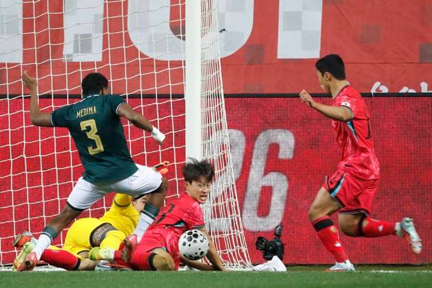 Football, International match, South Korea - Bolivia