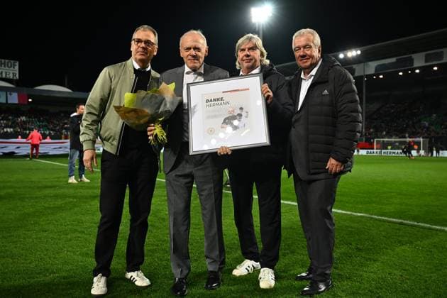 14 11 2025 Soccer international qualifier European Championship Germany GER DEU BRD Malta MLT xwoxzix Farewell Hermann Gerland