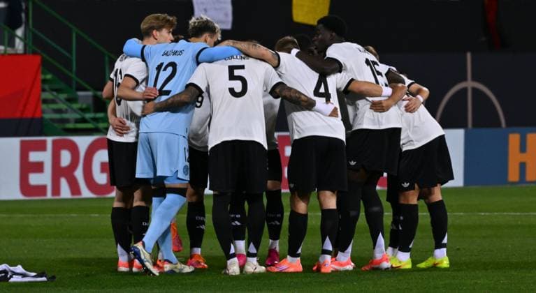14 11 2025 Soccer international match qualification European Championship Germany GER DEU BRD Malta MLT xwoxzix team circle team team Germany