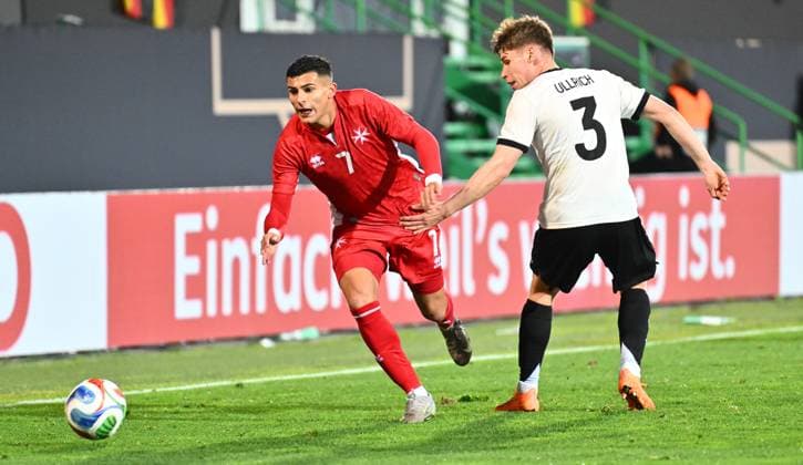 14 11 2025 Soccer international qualifier European Championship Germany GER DEU BRD Malta MLT xwoxzix Shaisen Attard 7, Malta Lukas Ullrich 3, Germany
