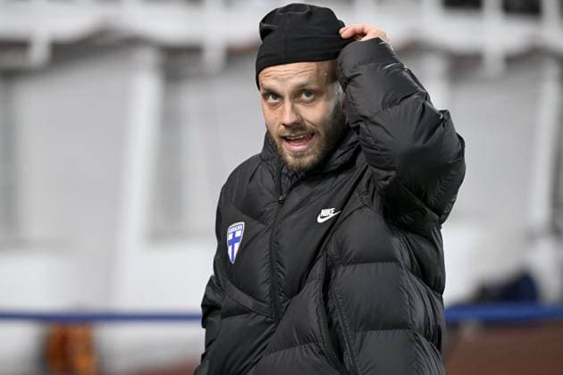 Finland s striker Teemu Pukki before the FIFA World Cup, WM, Weltmeisterschaft, Fussball 2026 Group G European qualification football match between Finland and Malta in Helsinki, Finland, on November 14, 2025. Helsinki Finland LKFTJK20251114185830UOBR  Copyright: xHeikkixSaukkomaax LKFTJK20251114185830UOBR