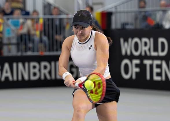 Billie Jean King Cup 2025 Play Offs, TC Ismaning, Munich, Germany, Opening Ceremony, Team Germany, Eva Lys Tennis Billie Jean King Cup 2025 ITF Billie Jean King Cup TC Ismaning Ismaning Bavaria Germany November 14, 2025 Copyright: xJuergenxHasenkopfx