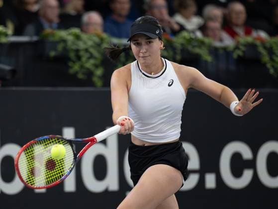 Billie Jean King Cup 2025 Play Offs, TC Ismaning, Munich, Germany, Opening Ceremony, Team Germany, Eva Lys Tennis Billie Jean King Cup 2025 ITF Billie Jean King Cup TC Ismaning Ismaning Bavaria Germany November 14, 2025 Copyright: xJuergenxHasenkopfx