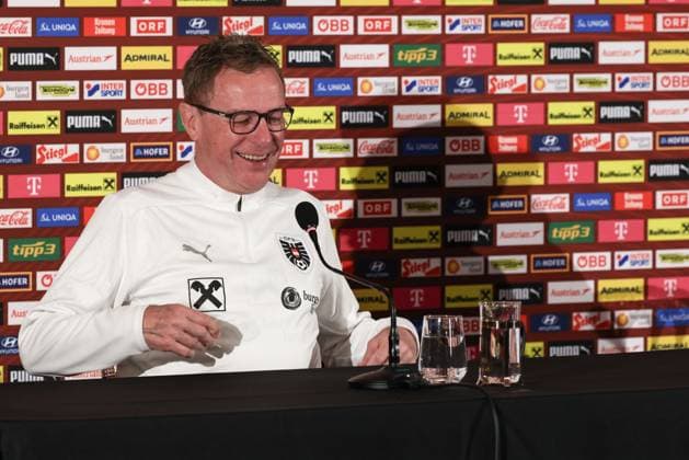SOCCER - FIFA WC quali, CYP vs AUT PAPHOS,CYPRUS,14.NOV.25 - FIFA World Cup, WM, Weltmeisterschaft, Fussball 2026, European Qualifiers, group stage, OEFB international match, Länderspiel, Nationalmannschaft Cyprus vs Austria, preview, press conference, PK, Pressekonferenz AUT. Image shows head coach Ralf Rangnick (AUT).  GEPAxpictures xArminxRauthner
