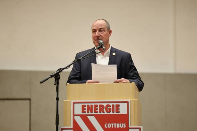 Chairman of the Honorary Board Carsten Gerlach Football 3 Liga 2025 2026 FC Energie Cottbus Annual General Meeting