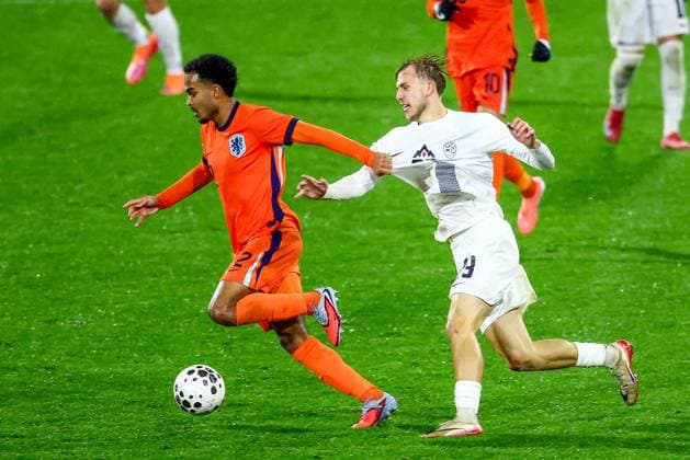 Football, U21, European Championship qualifier, Netherlands - Slovenia