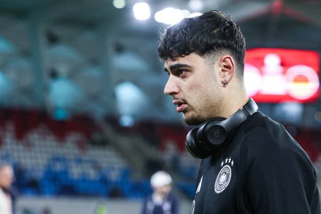 Sport, Football, UEFA European Qualifiers World Cup Qualifiers Europe Group A 9 Matchday Luxembourg Germany 14 11 2025, Stade de Luxembourg Aleksandar Pavlovic Germany, 5 Luxembourg Stade de Luxembourg Luxembourg