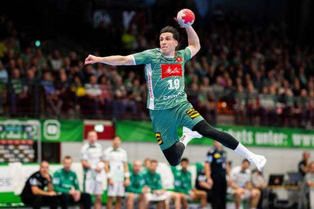 14 11 2025 Handball, 2025 2026, 1 Bundesliga, Matchday 12, GWD Minden SC DHfK Leipzig Jakub Sterba Minden