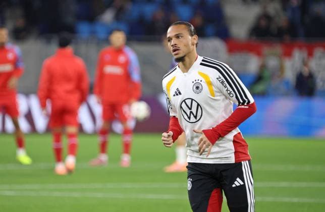 14 11 2025, Football, Men, Qualification, European Qualifiers, Luxembourg Germany, Leroy Sane Germany Luxembourg Luxembourg Stade de Luxembourg Luxembourg Luxembourg LUX Copyright: xFabianxKleerx