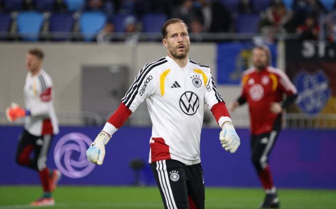 14 11 2025, Football, Men, Qualification, European Qualifiers, Luxembourg Germany, Oliver Baumann Germany Luxembourg Luxembourg Stade de Luxembourg Luxembourg Luxembourg LUX Copyright: xFabianxKleerx
