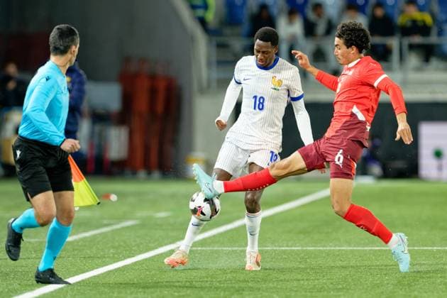 Football, U21 EM Quali, Switzerland - France