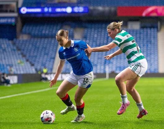 Football, Women, Glasgow Rangers - Celtic Glasgow