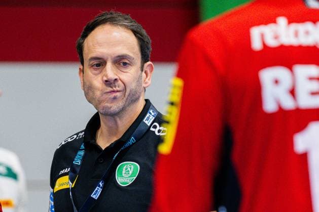 14 11 2025 Handball, 2025 2026, 1 Bundesliga, Matchday 12, GWD Minden SC DHfK Leipzig Raul Alonso Coach Leipzig
