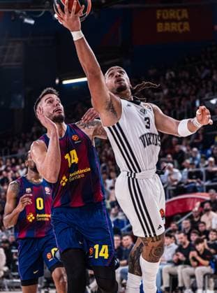 Carsen Edwards FC Barcellona - Virtus Bologna EuroLeague 2025-26 Barcellona, 14 11 2025 Foto Ciamillo-Castoria Barcellona  Copyright: xMarchix