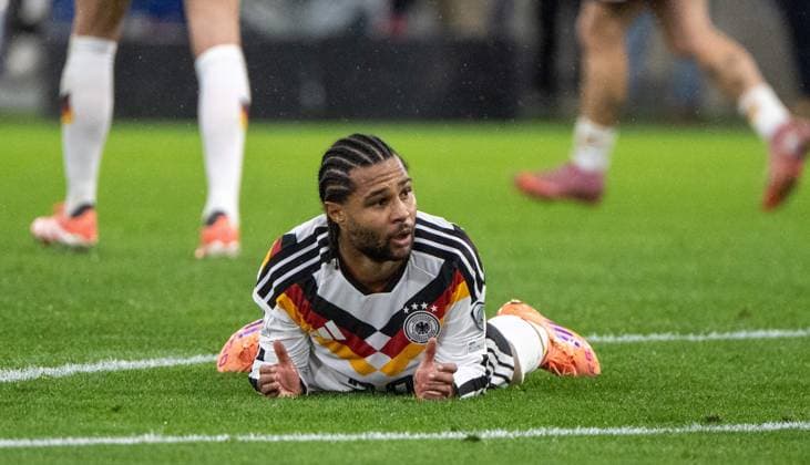 Soccer, Men, Season 2025 26, World Cup Qualification Group A, Matchday 9 , Luxembourg Germany, Serge Gnabry Germany , 14 11 2025, Copyright: xMatthiasxKochx