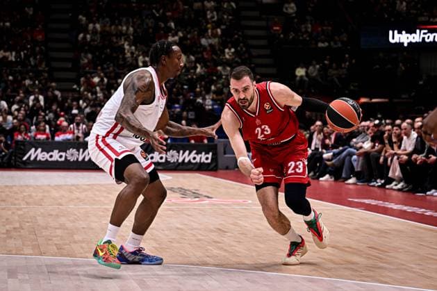Basketball, EuroLeague, EA7 Emporio Armani Olimpia Milan - Olympiakos Piraeus
