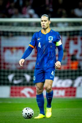 Netherlands defender Virgil van Dijk during the match FOOTBALL EUROPEAN QUALIFIERS POLAND NETHERLANDS at the PGE Narodowy National Stadium for the FIFA World Cup 2026 UEFA Qualifiers Group G Matchday 9 season 2025 2026 in WARSAW, Poland on 14 november 2025, photo by Stefan Koops EYE4images DeFodi Images