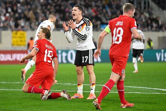 Luxembourg, Stade de Luxembourg, 14 11 25, GER, Men, Qualification World Cup 2026, Luxembourg Germany Picture Florian WIRTZ Germany UEFA regulations prohibit any use of photographs as image sequences and or quasi video Luxembourg