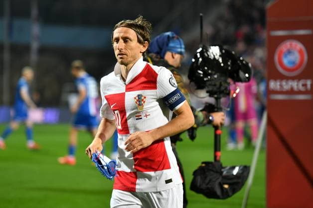 Croatia, Rijeka, 141125. Rujevica Stadium. Football match for the 2026 FIFA World Cup, WM, Weltmeisterschaft, Fussball qualifiers, Croatia - Faroe Islands. In the photo: Luka Modric. Photo: Damir Skomrlj CROPIX Copyright: xxDamirxSkomrljx hrvatska_farski_otoci1-141125