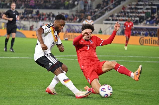 14 11 2025, Football, Men, Qualification, European Qualifiers, Luxembourg Germany, Ridle Baku Germany Aiman Dardari Luxembourg Luxembourg Luxembourg Stade de Luxembourg Luxembourg Luxembourg LUX Copyright: xFabianxKleerx