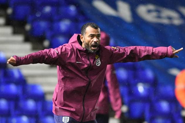 England U21, U 21 v Republic of Ireland U21, UEFA European Under-21 Championship Qualification, St Andrews @ Knighthead Park, Birmingham, UK - 14 November 2025 Ashley Cole, Assistant Manager of England U21 during the pre match warm up , UK NEWSPAPERS OUT Copyright: xRichardxBowcottx