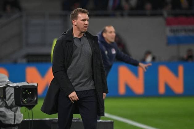 14 11 2025, xjrdrx, Football, World Cup Qualification 2026 Luxembourg Germany emspor, v l Julian Nagelsmann Germany, Coach DFL DFB REGULATIONS PROHIBIT ANY USE OF PHOTOGRAPHS as IMAGE SEQUENCES and or QUASI VIDEO Luxembourg