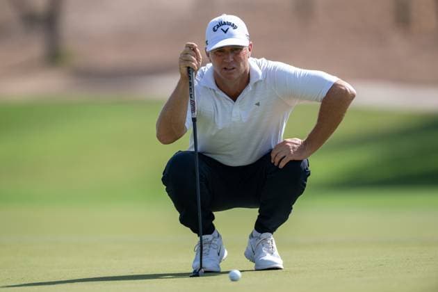Alex Noren SWE Round 2 of the DP World Tour Championship 2025, held at the Jumeirah Golf Estate, Earth Course, Dhabi, United Arab Emerites 13 16 November 2025 Dubai United Arab Emerites DP World Tour, Dp World Tour Championship 2025, Golf x11290x  Copyright: xWilliamxBrodin TTx DP World Tour Championship 2025