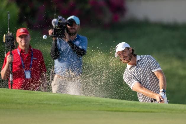 Tommy Fleetwood ENG Round 2 of the DP World Tour Championship 2025, held at the Jumeirah Golf Estate, Earth Course, Dhabi, United Arab Emerites 13 16 November 2025 Dubai United Arab Emerites DP World Tour, Dp World Tour Championship 2025, Golf x11290x  Copyright: xWilliamxBrodin TTx DP World Tour Championship 2025