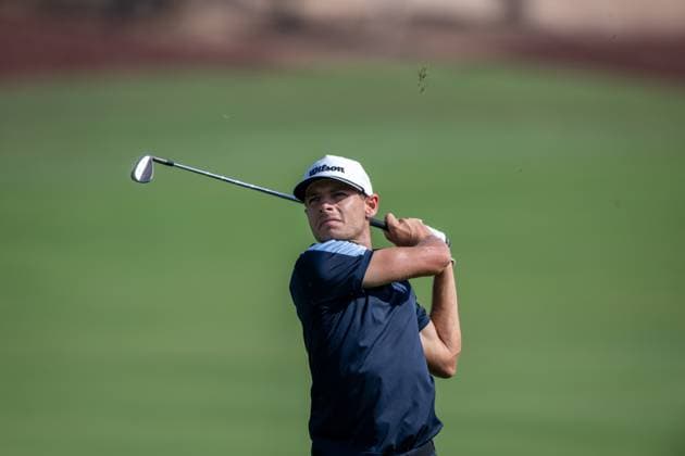 Joakim Lagergren SWE Round 2 of the DP World Tour Championship 2025, held at the Jumeirah Golf Estate, Earth Course, Dhabi, United Arab Emerites 13 16 November 2025 Dubai United Arab Emerites DP World Tour, Dp World Tour Championship 2025, Golf x11290x  Copyright: xWilliamxBrodin TTx DP World Tour Championship 2025