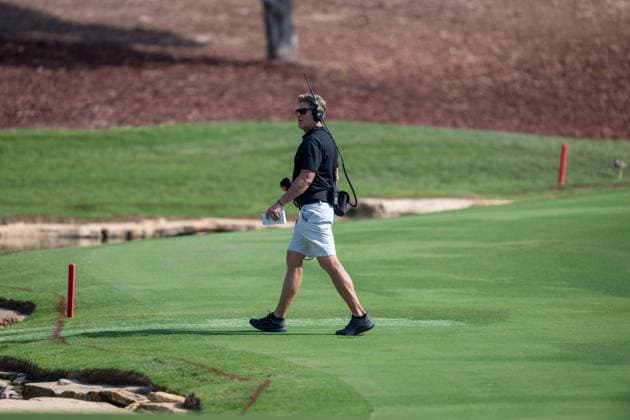 Peter Hedblom SWE Round 2 of the DP World Tour Championship 2025, held at the Jumeirah Golf Estate, Earth Course, Dhabi, United Arab Emerites 13 16 November 2025 Dubai United Arab Emerites DP World Tour, Dp World Tour Championship 2025, Golf x11290x  Copyright: xWilliamxBrodin TTx DP World Tour Championship 2025