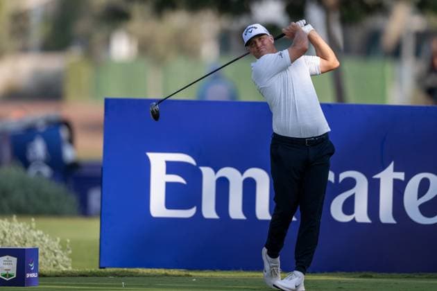 Alex Noren SWE Round 2 of the DP World Tour Championship 2025, held at the Jumeirah Golf Estate, Earth Course, Dhabi, United Arab Emerites 13 16 November 2025 Dubai United Arab Emerites DP World Tour, Dp World Tour Championship 2025, Golf x11290x  Copyright: xWilliamxBrodin TTx DP World Tour Championship 2025