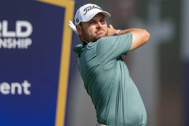 Jordan Smith ENG Round 2 of the DP World Tour Championship 2025, held at the Jumeirah Golf Estate, Earth Course, Dhabi, United Arab Emerites 13 16 November 2025 Dubai United Arab Emerites DP World Tour, Dp World Tour Championship 2025, Golf x11290x  Copyright: xWilliamxBrodin TTx DP World Tour Championship 2025