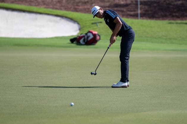 Jordan Smith ENG Round 2 of the DP World Tour Championship 2025, held at the Jumeirah Golf Estate, Earth Course, Dhabi, United Arab Emerites 13 16 November 2025 Dubai United Arab Emerites DP World Tour, Dp World Tour Championship 2025, Golf x11290x  Copyright: xWilliamxBrodin TTx DP World Tour Championship 2025