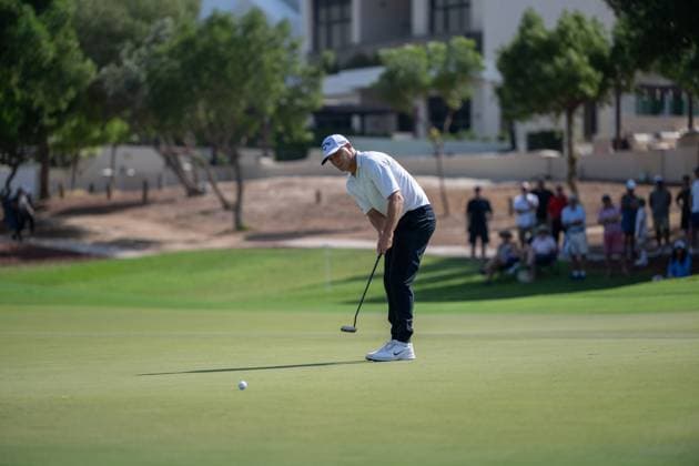 Alex Noren SWE Round 2 of the DP World Tour Championship 2025, held at the Jumeirah Golf Estate, Earth Course, Dhabi, United Arab Emerites 13 16 November 2025 Dubai United Arab Emerites DP World Tour, Dp World Tour Championship 2025, Golf x11290x  Copyright: xWilliamxBrodin TTx DP World Tour Championship 2025