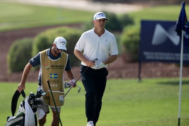 Alex Noren SWE Round 2 of the DP World Tour Championship 2025, held at the Jumeirah Golf Estate, Earth Course, Dhabi, United Arab Emerites 13 16 November 2025 Dubai United Arab Emerites DP World Tour, Dp World Tour Championship 2025, Golf x11290x  Copyright: xWilliamxBrodin TTx DP World Tour Championship 2025