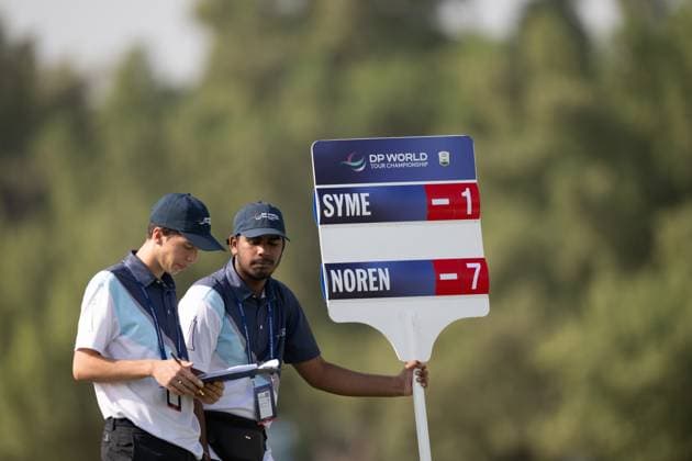 Alex Noren SWE Round 2 of the DP World Tour Championship 2025, held at the Jumeirah Golf Estate, Earth Course, Dhabi, United Arab Emerites 13 16 November 2025 Dubai United Arab Emerites DP World Tour, Dp World Tour Championship 2025, Golf x11290x  Copyright: xWilliamxBrodin TTx DP World Tour Championship 2025