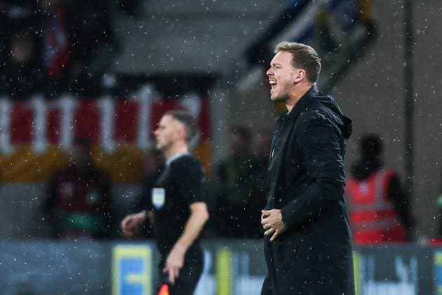 Sport, Football, UEFA European Qualifiers World Cup Qualifiers Europe Group A 9 Matchday Luxembourg Germany 14 11 2025, Stade de Luxembourg Julian Nagelsmann National Coach Germany Luxembourg Stade de Luxembourg Luxembourg