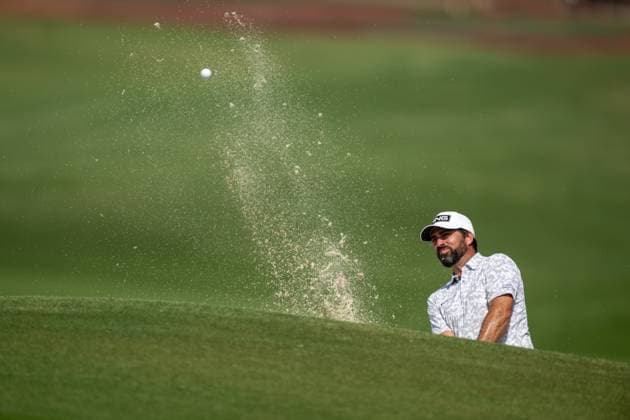 John Parry ENG Round 2 of the DP World Tour Championship 2025, held at the Jumeirah Golf Estate, Earth Course, Dhabi, United Arab Emerites 13 16 November 2025 Dubai United Arab Emerites DP World Tour, Dp World Tour Championship 2025, Golf x11290x  Copyright: xWilliamxBrodin TTx DP World Tour Championship 2025