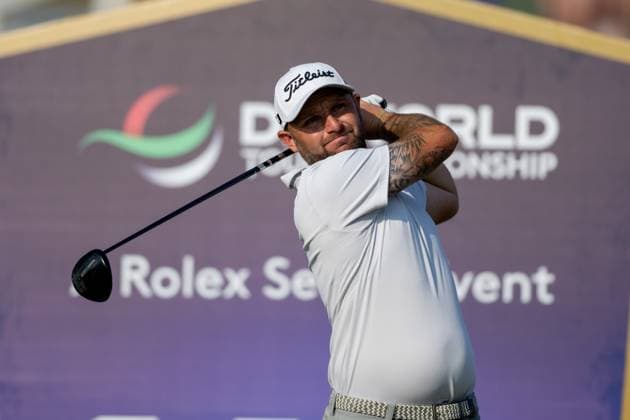 Andy Sullivan ENG Round 2 of the DP World Tour Championship 2025, held at the Jumeirah Golf Estate, Earth Course, Dhabi, United Arab Emerites 13 16 November 2025 Dubai United Arab Emerites DP World Tour, Dp World Tour Championship 2025, Golf x11290x  Copyright: xWilliamxBrodin TTx DP World Tour Championship 2025