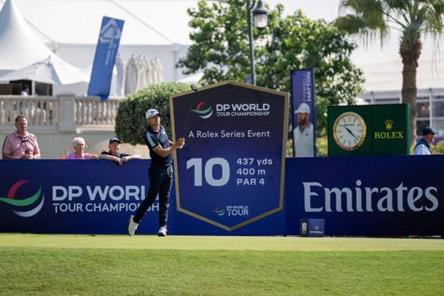 Joakim Lagergren SWE Round 2 of the DP World Tour Championship 2025, held at the Jumeirah Golf Estate, Earth Course, Dhabi, United Arab Emerites 13 16 November 2025 Dubai United Arab Emerites DP World Tour, Dp World Tour Championship 2025, Golf x11290x  Copyright: xWilliamxBrodin TTx DP World Tour Championship 2025