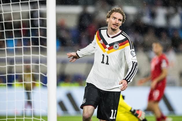 FIFA World Cup UEFA Qualifiers Luxembourg Germany 14 11 2025 Celebration for 0 1 by Nick Woltemade Germany, 11 , Goal, Goal celebration FIFA World Cup UEFA Qualifiers Luxembourg Germany Luxembourg, Stade de Luxembourg, 14 11 2025 Copyright: xBEAUTIFULxSPORTS Wunderlx