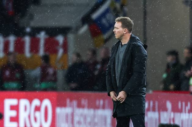 Sport, Football, UEFA European Qualifiers World Cup Qualifiers Europe Group A 9 Matchday Luxembourg Germany 14 11 2025, Stade de Luxembourg Julian Nagelsmann National Coach Germany Luxembourg Stade de Luxembourg Luxembourg