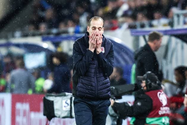 Sport, Football, UEFA European Qualifiers World Cup Qualifiers Europe Group A 9 Matchday Luxembourg Germany 14 11 2025, Stade de Luxembourg Jeff Strasser Coach Luxembourg Luxembourg Stade de Luxembourg Luxembourg
