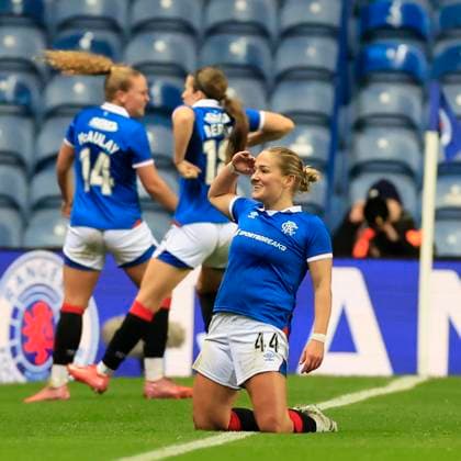 Rangers Women v Celtic Women Scottish Womens Premier League 1 during the Scottish Womens Premier League 1 match at Ibrox Stadium, Glasgow UK Newspapers OUT Copyright: xFredxPalmerx FIL-22499-0068
