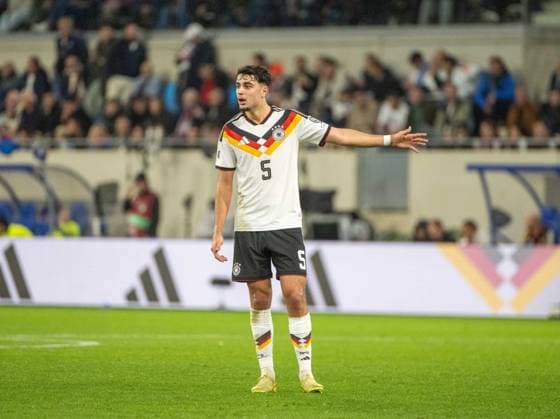 Soccer, Men, Season 2025 26, World Cup Qualification Group A, Matchday 9 , Luxembourg Germany, Aleksandar Pavlovic Germany , 14 11 2025, Copyright: xMatthiasxKochx