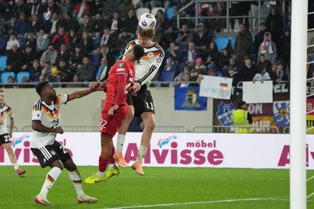 Header chance Nick Woltemade Germany Germany Luxembourg 14 11 2025 Luxembourg vs Germany, World Cup Qualification